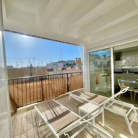 Penthouse Apartment Old Town Sunset Terrace Benidorm Exterior photo